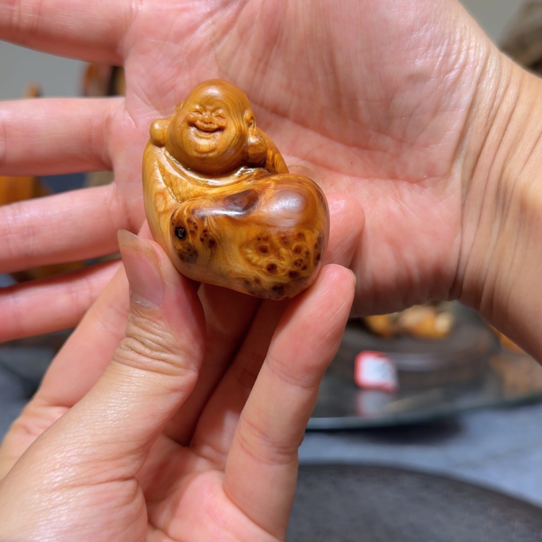 柏木（崖柏）太行崖柏手把件