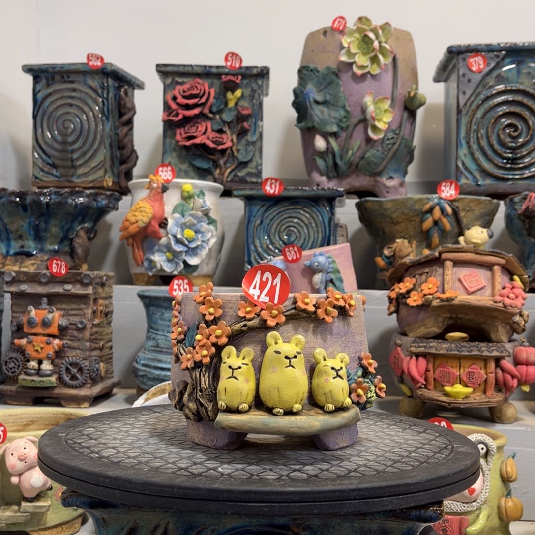 陶瓷421 号陶然花盆特价