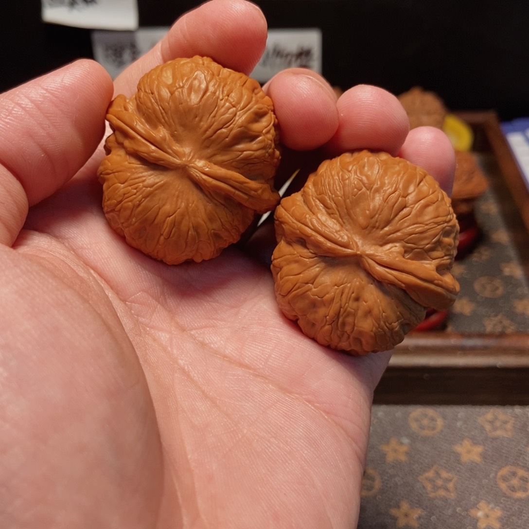 吊坠文玩核桃元宝42尺163