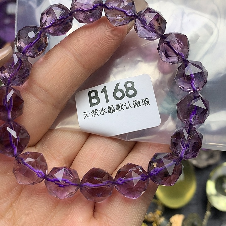 水晶手链11.7mm左右未镶嵌水晶