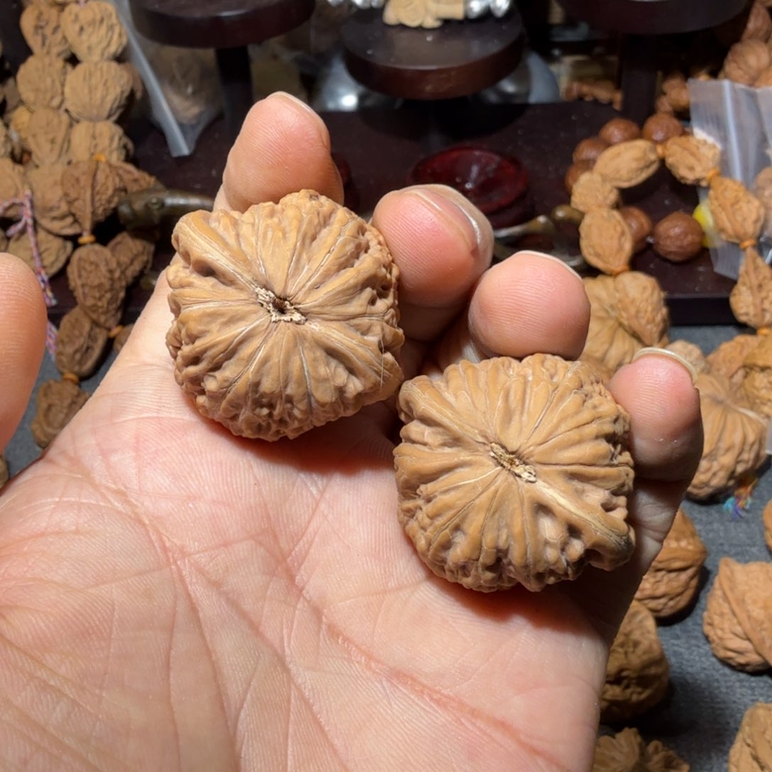 把件文玩核桃满*子铁锤37.5