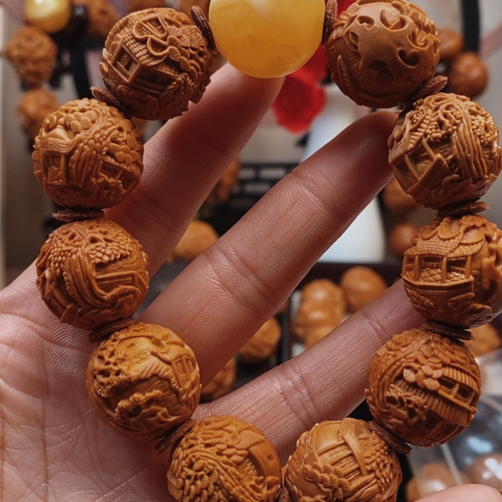 橄榄核手串/手链苏州园林2.0