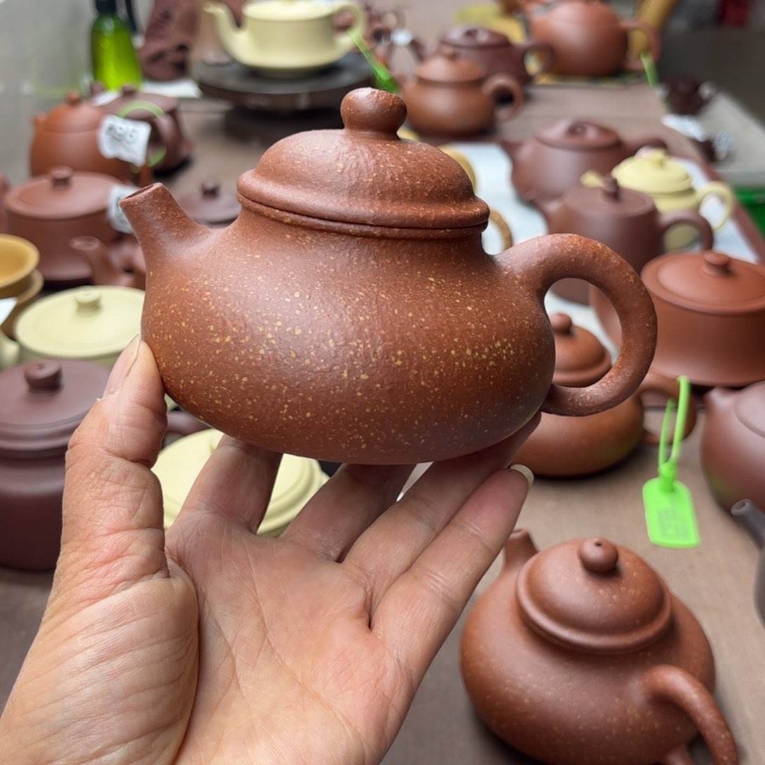 紫砂茶壶降坡泥16目瑕疵210cc