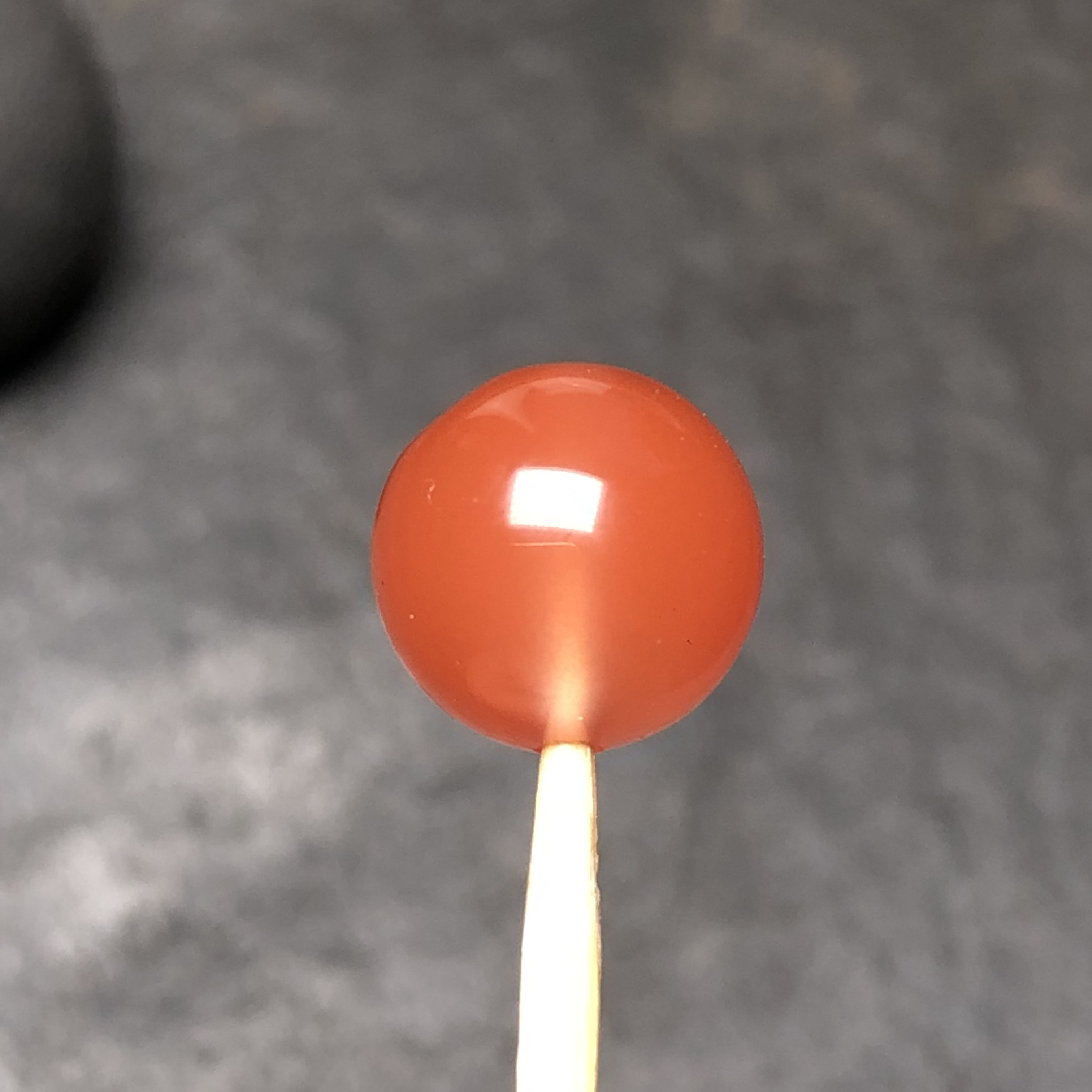 川料南红玛瑙纯手工打磨珠子尺寸9.5毫米