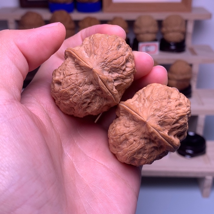 把件文玩核桃10战斧43尺