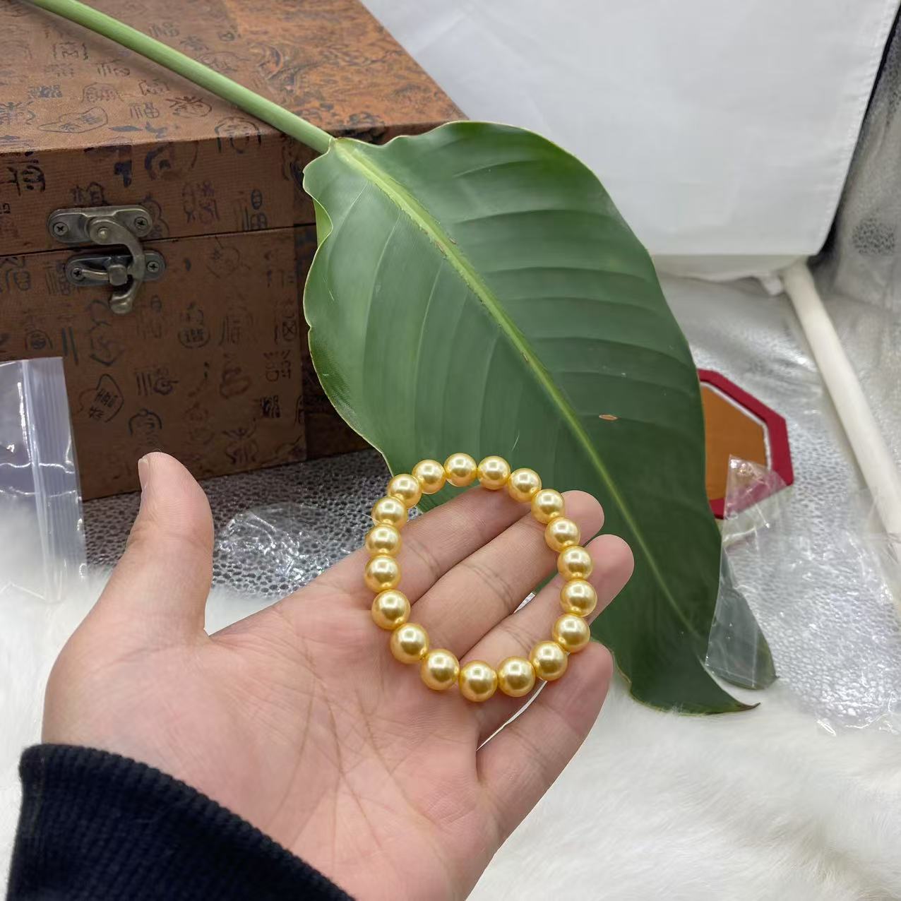 【缅贸甄选】BZ172高端时尚设计手串卡10mm多样发一