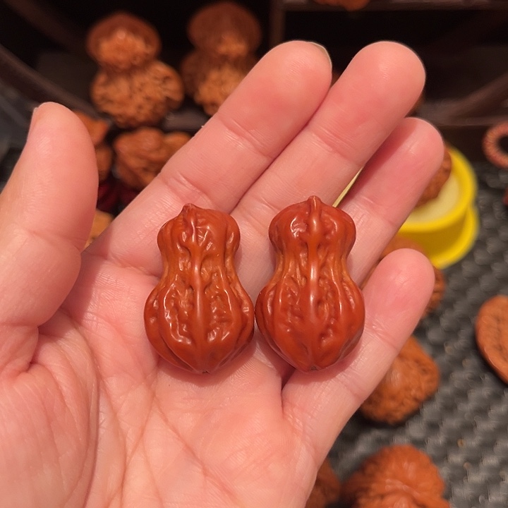 把件文玩核桃小花生