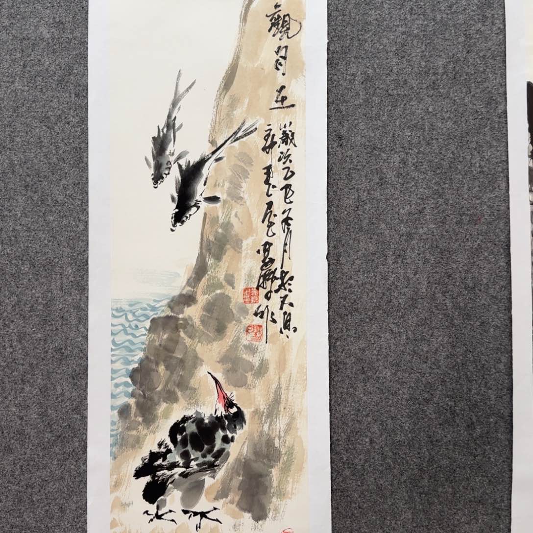 国画zz娄鹏老师手绘作品