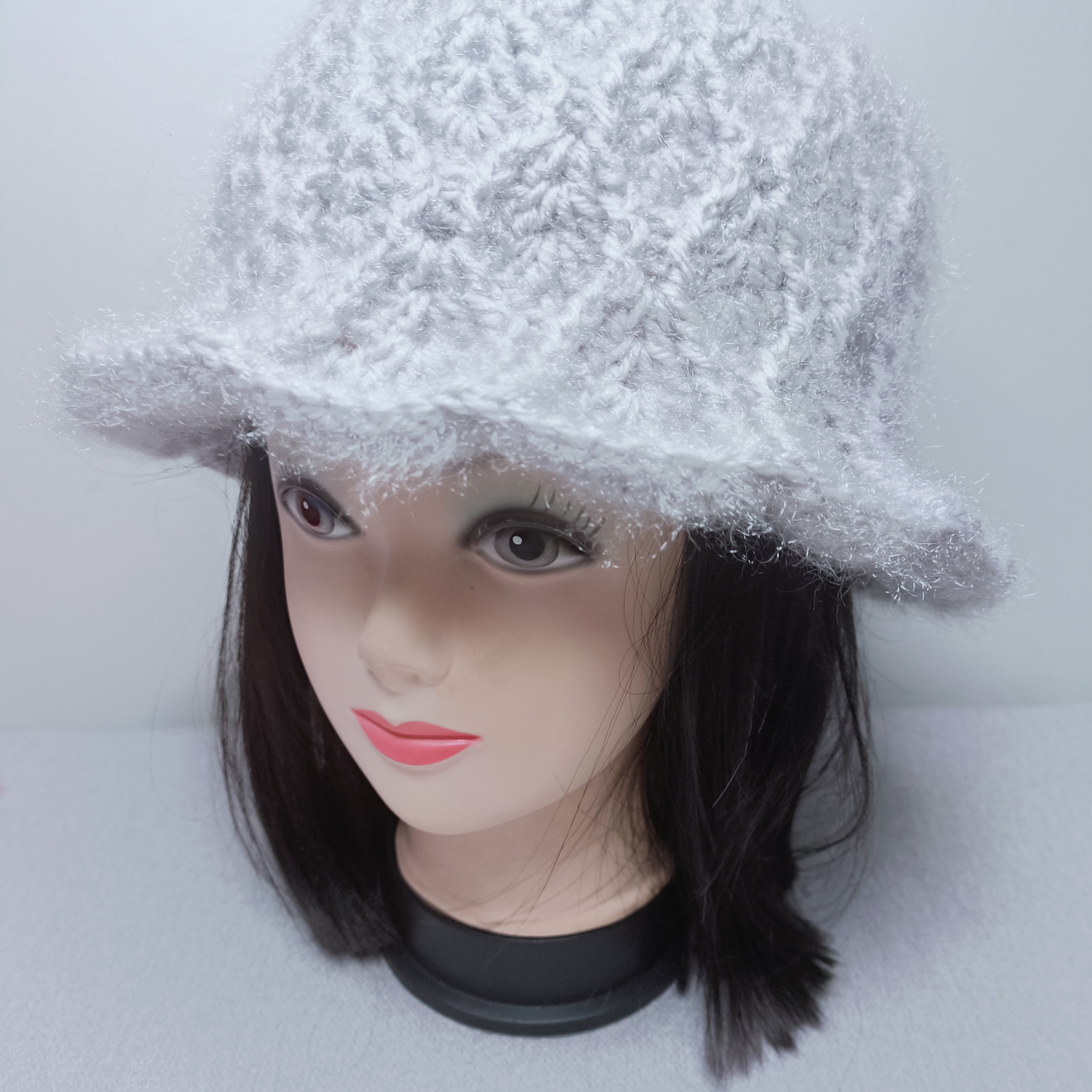 ［成品］手工钩织小鱼帽渔夫帽成品 手工钩织 不退不换