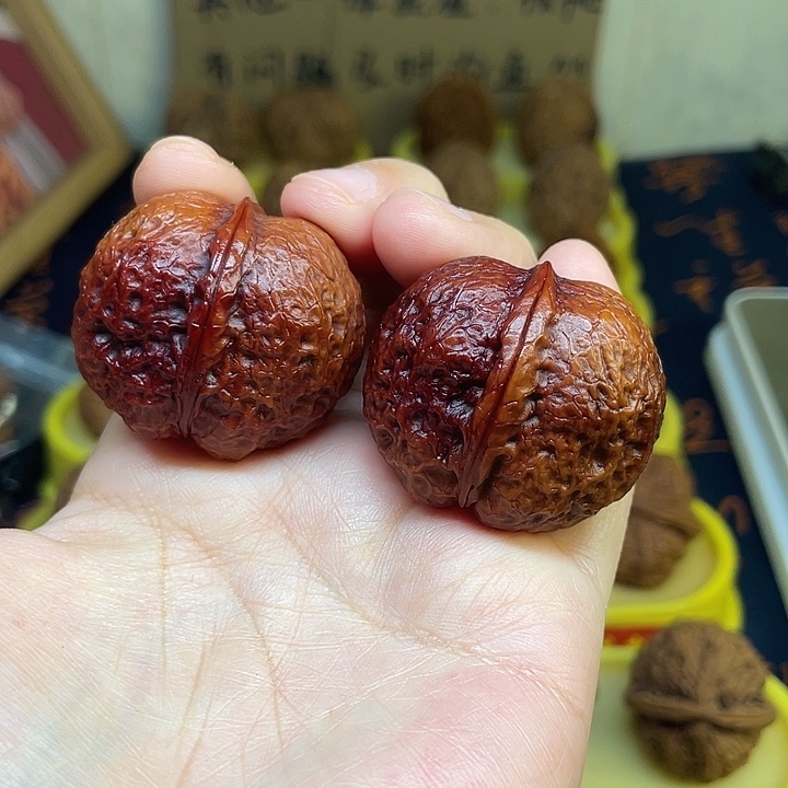 文玩核桃把件9、奶酪元宝38