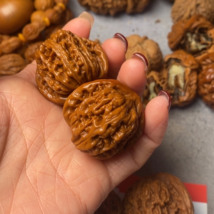 花***败吊坠文玩核桃四座楼