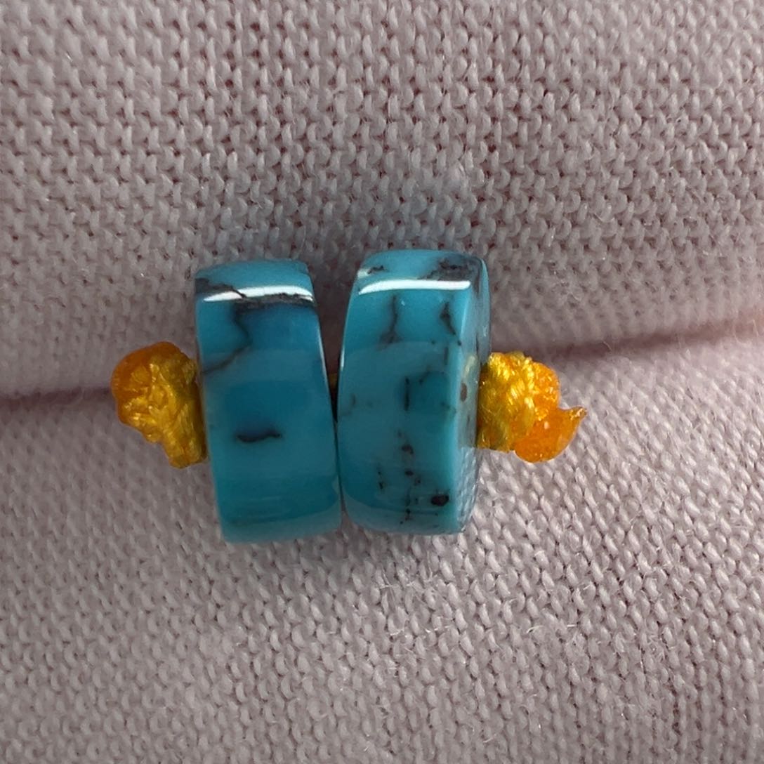 未镶嵌绿松石配饰7*3