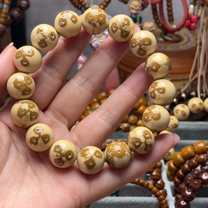 紫金鼠手串花鼠单圈