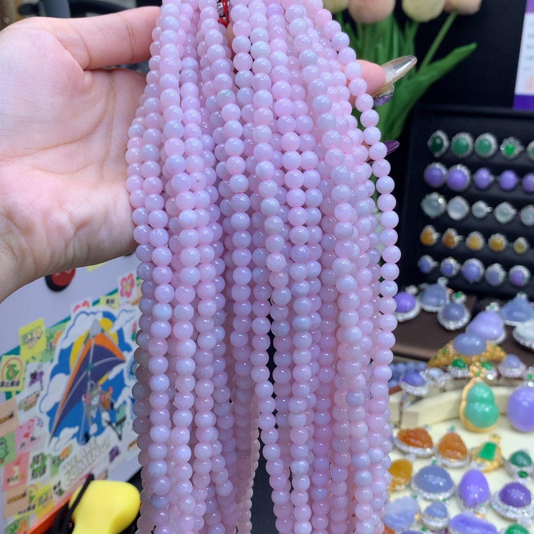 翡翠未镶嵌颈饰天然