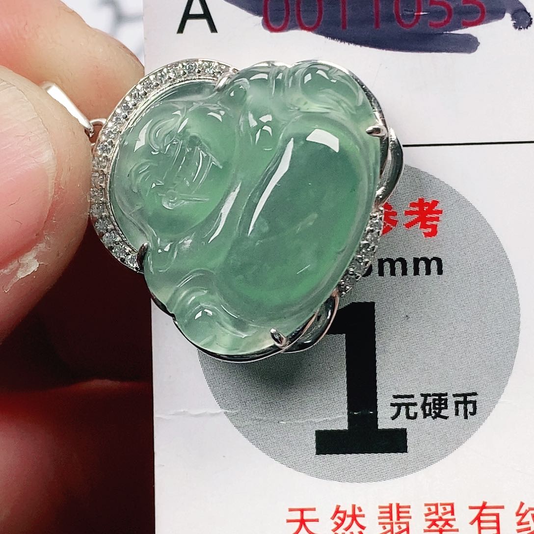 翡翠吊坠(不含链)未镶嵌