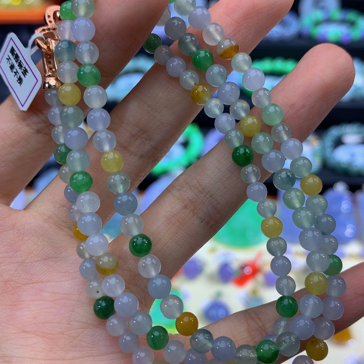 未镶嵌手链翡翠翡翠