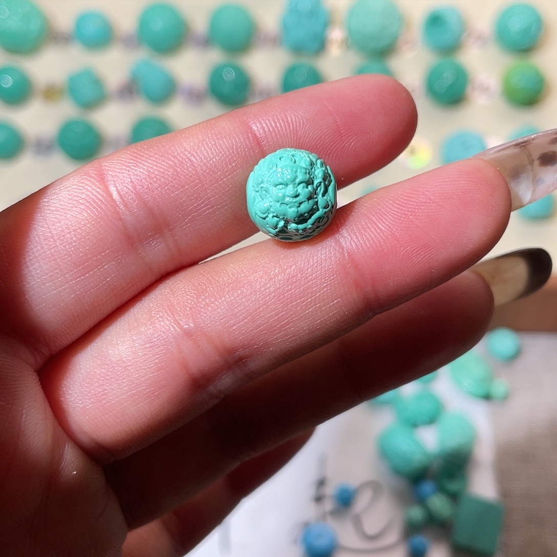 手工雕刻配饰配珠卡11+