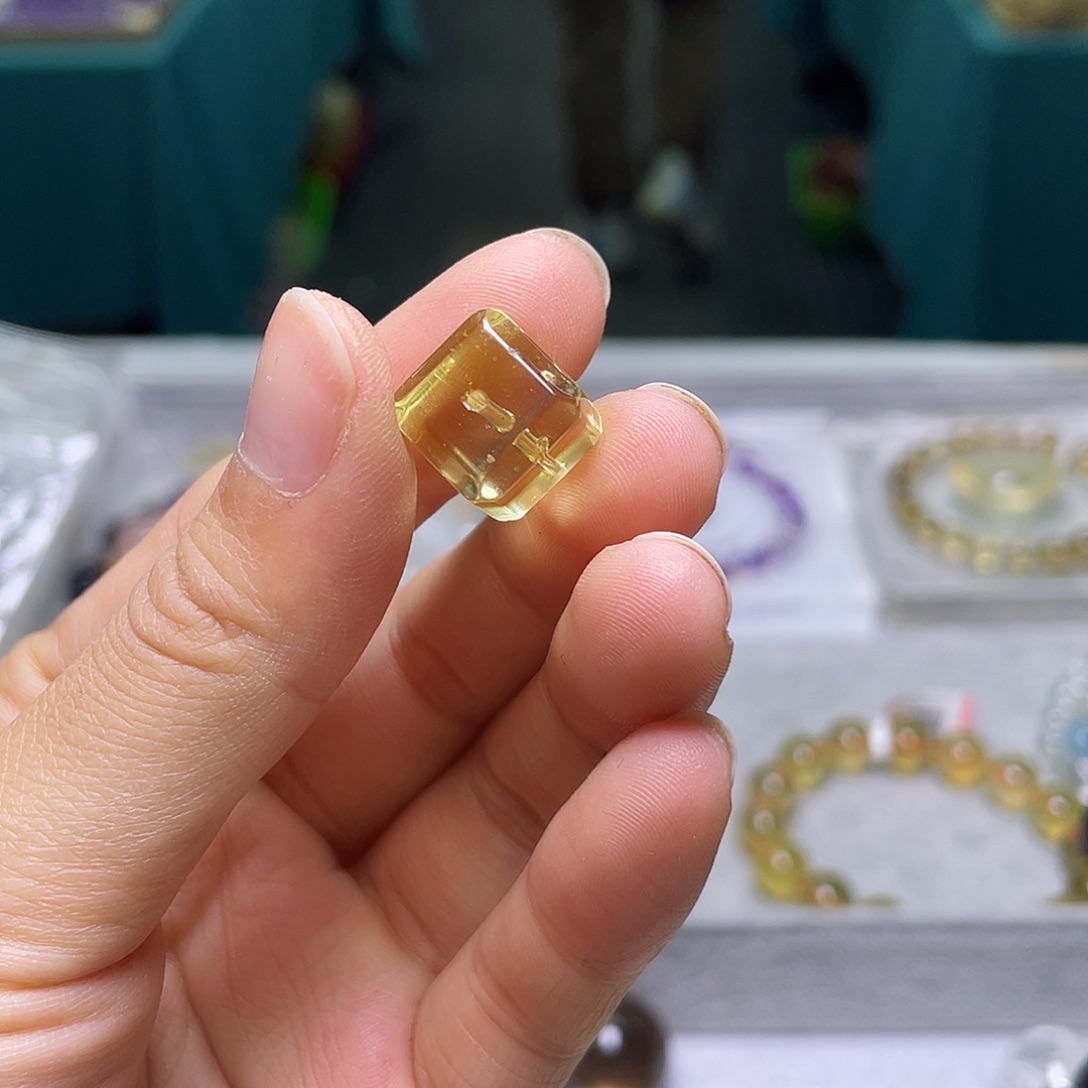 游***离未镶嵌水晶珠宝半成品796