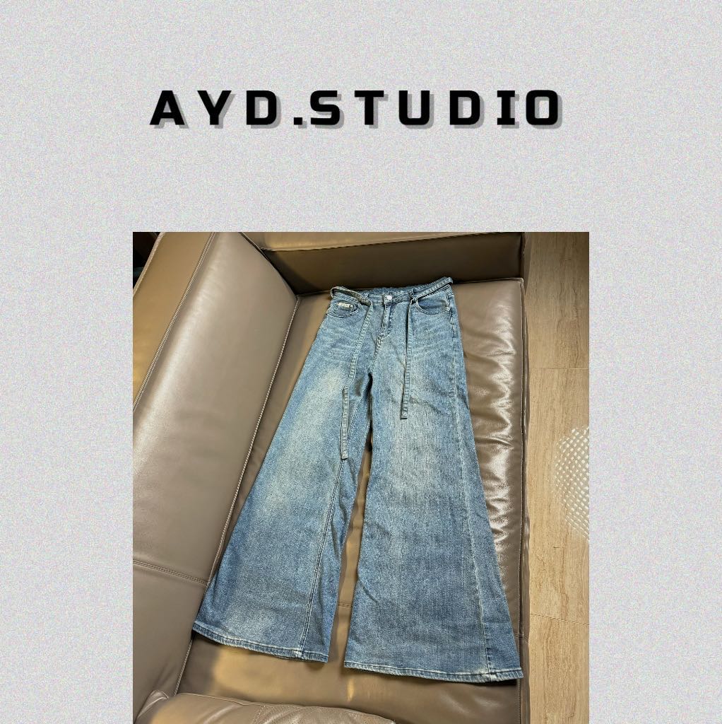 AYD.STUDIO 时尚微喇牛仔裤#3616