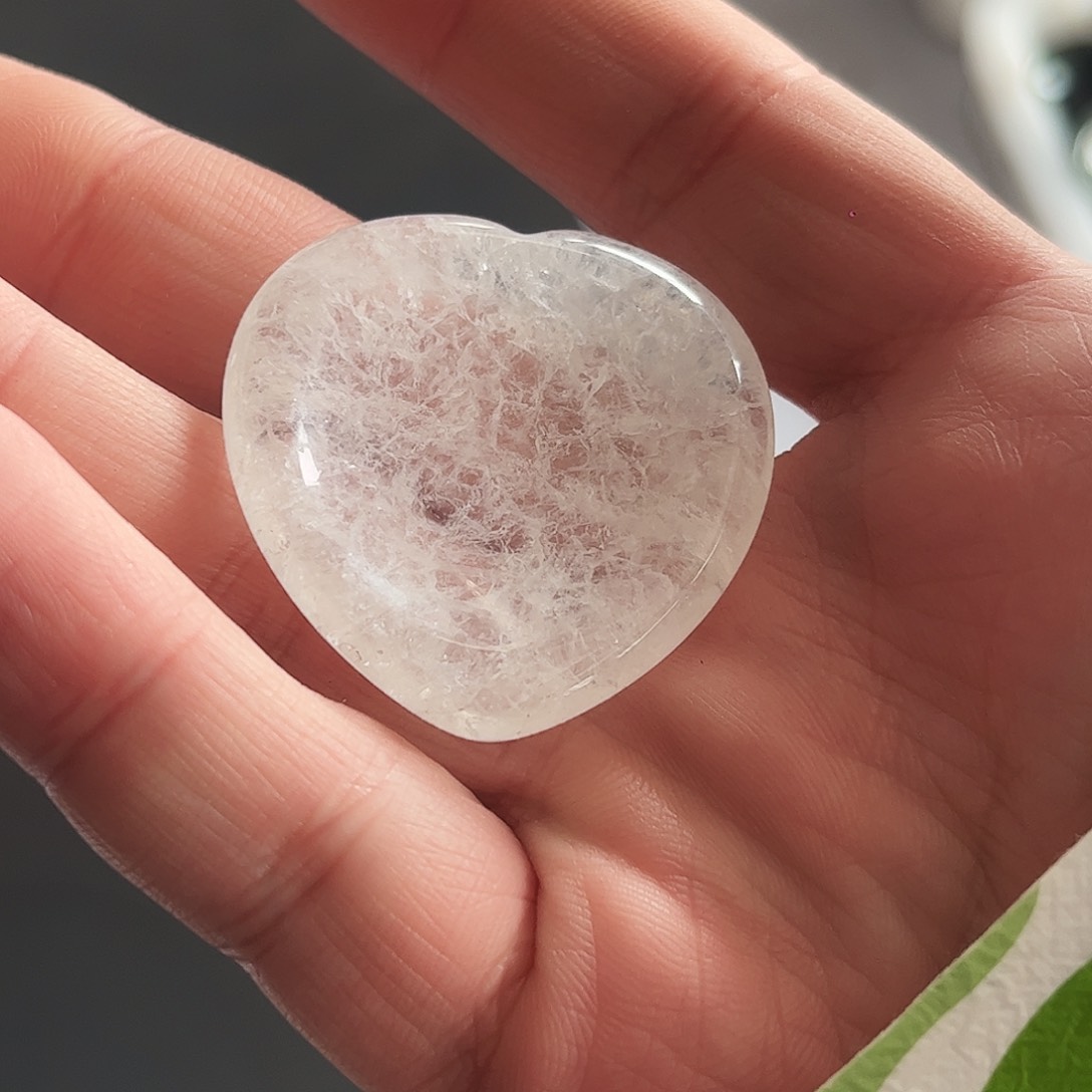 水晶天然水晶微瑕未镶嵌