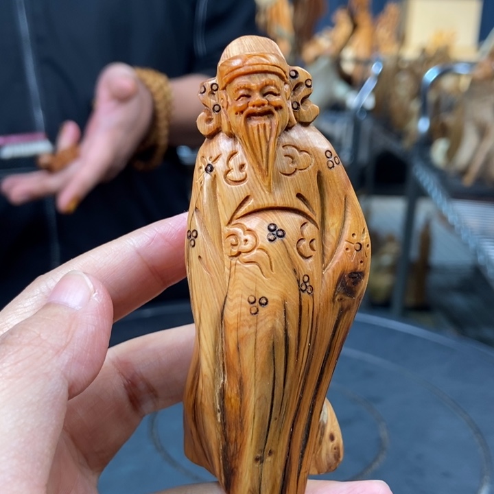 柏木（崖柏）手把件