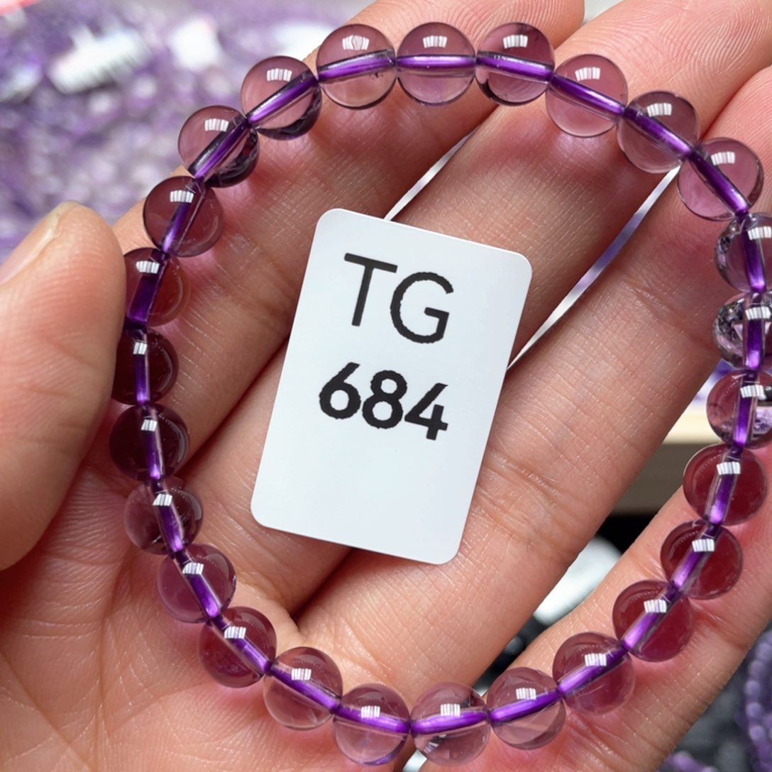 水晶手串未镶嵌多样性