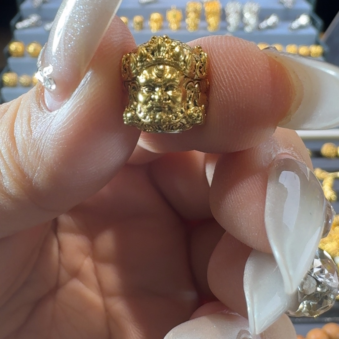 拾***-银S925做黑三面黄财