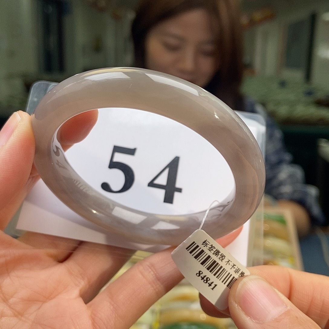 和田玉手镯未镶嵌纹