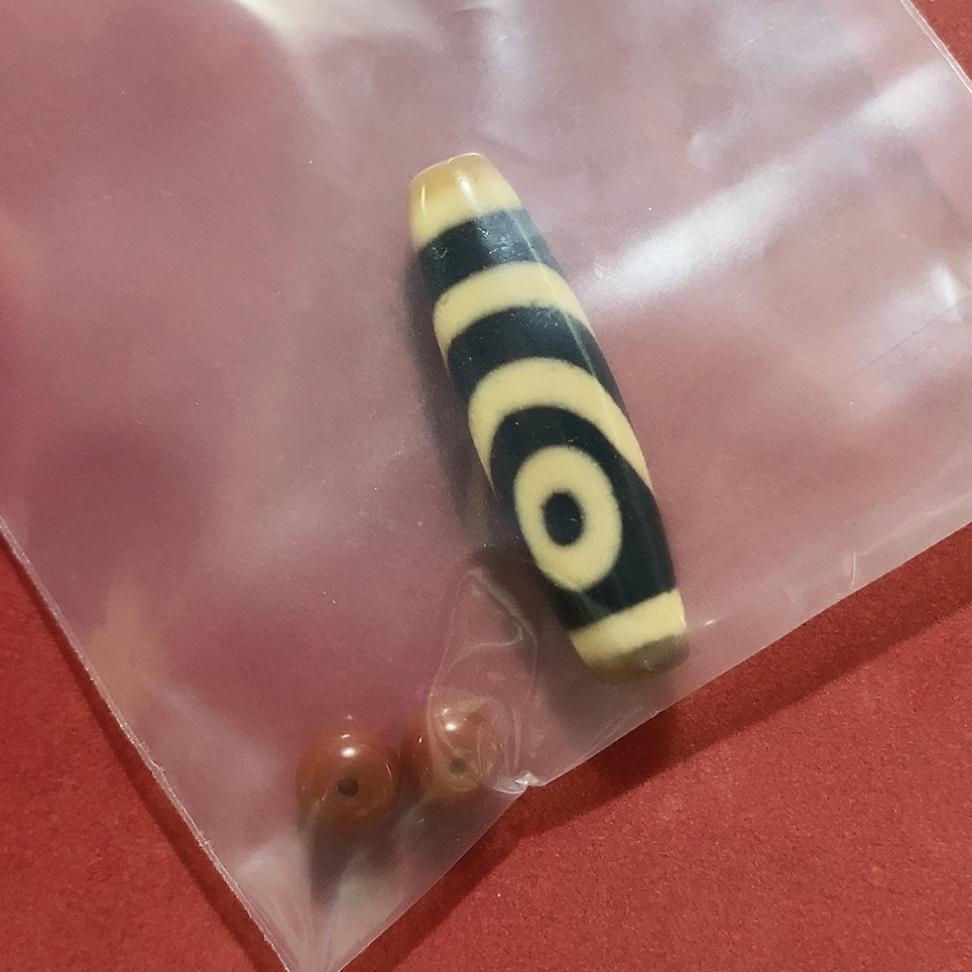 夜***星玛瑙/玉髓未镶嵌颈饰行运臻品顶料彩虹二