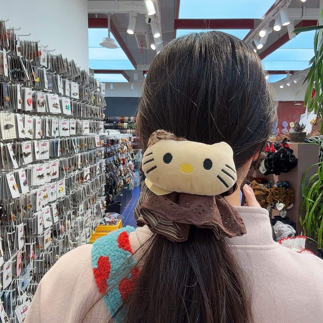 布艺铁合金kt发圈13