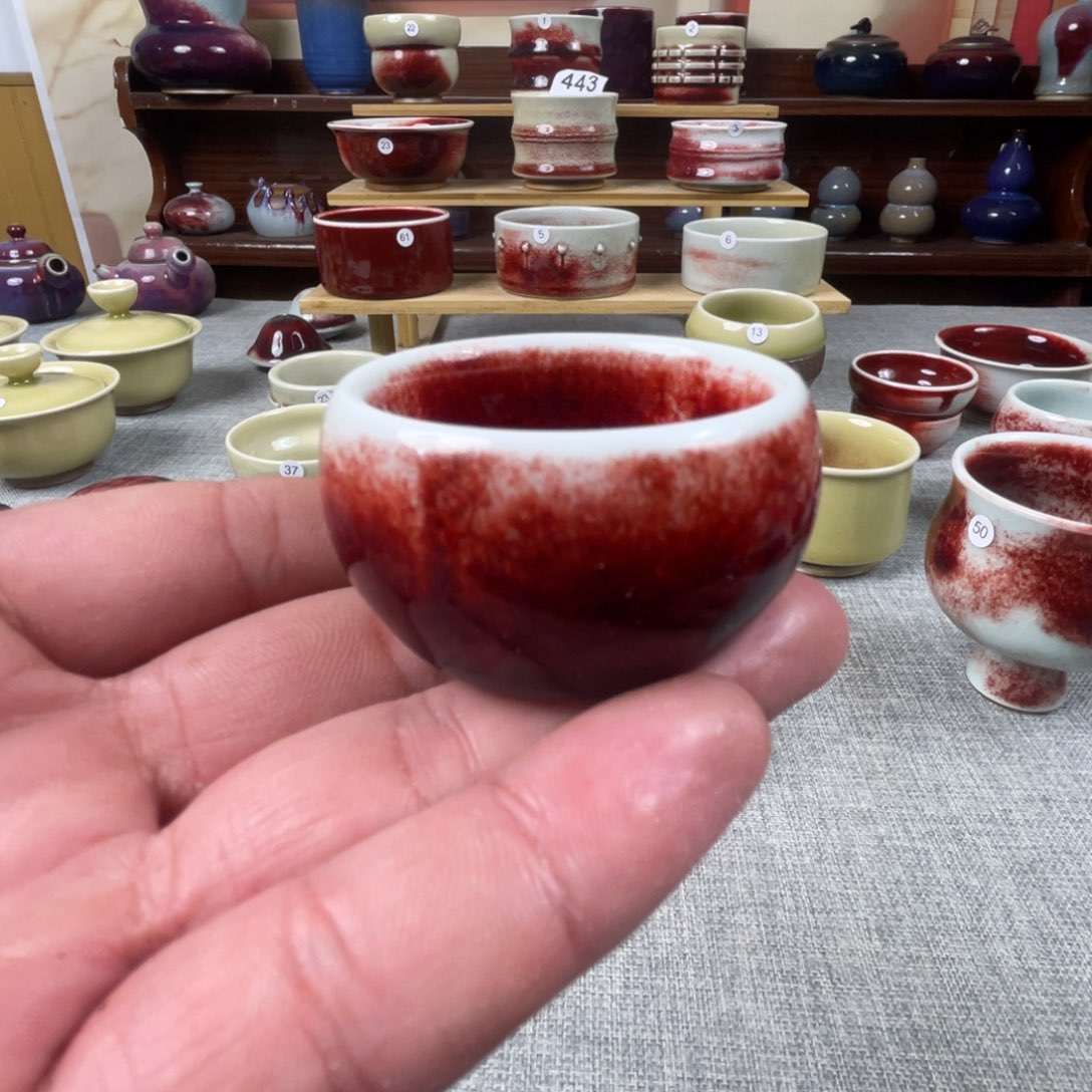 瓷片纯手工制作……纯手工制作……