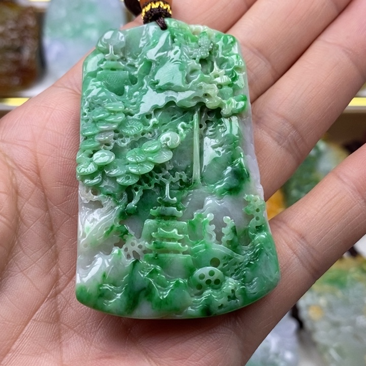 翡翠吊坠(不含链)未镶嵌