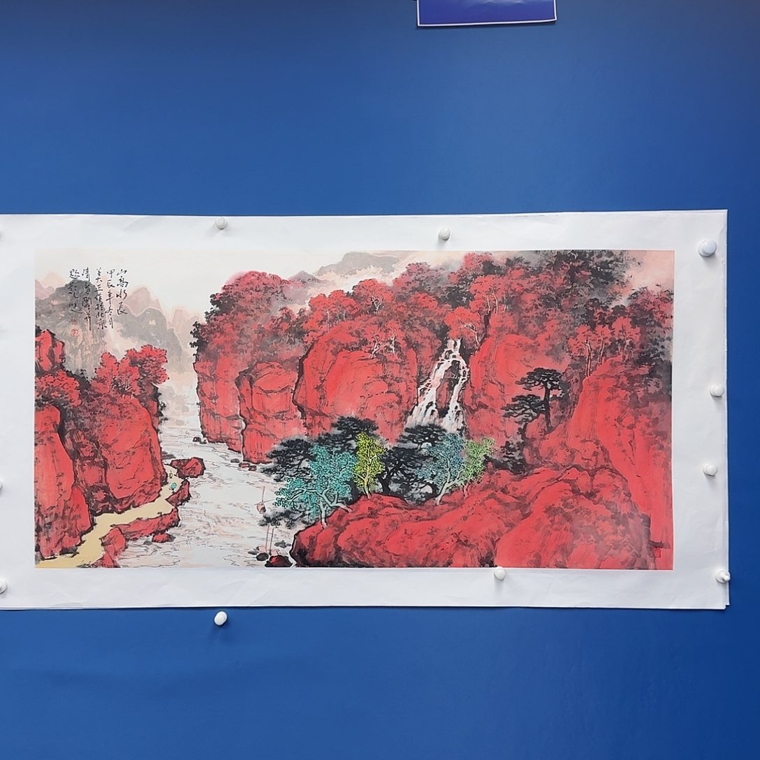 国画多次参加国内外