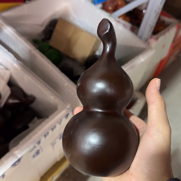 木黑檀木20光面葫芦一个