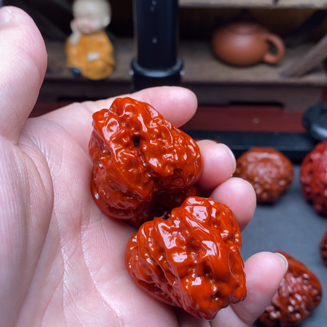 吊坠文玩核桃来*?35蛤蟆头