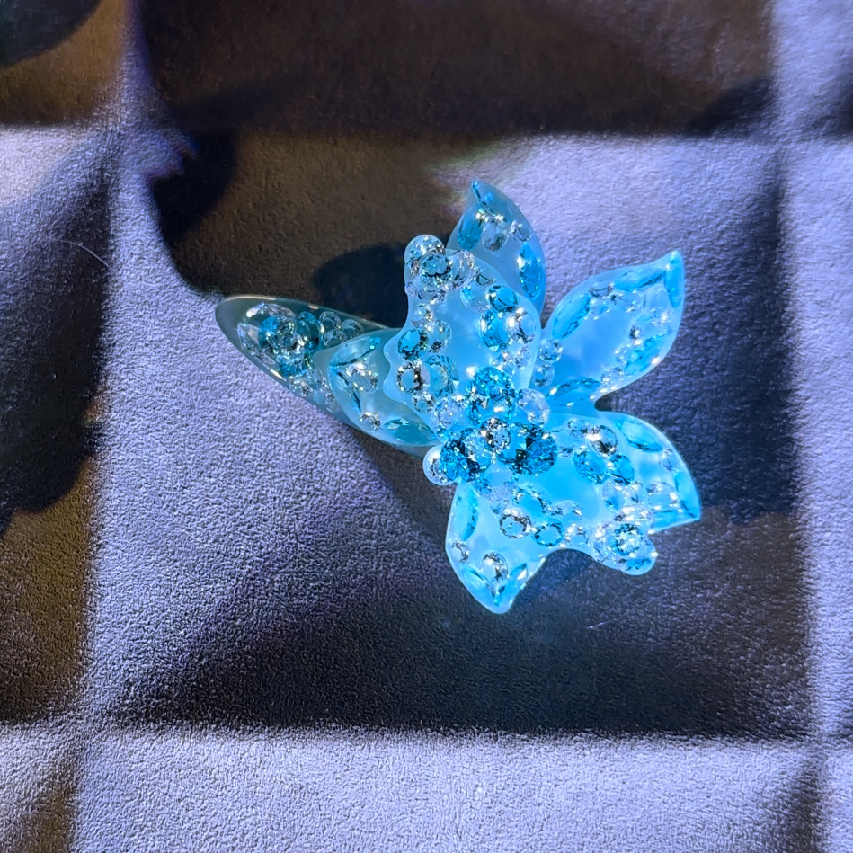 白蓝 弹簧夹 侧边夹