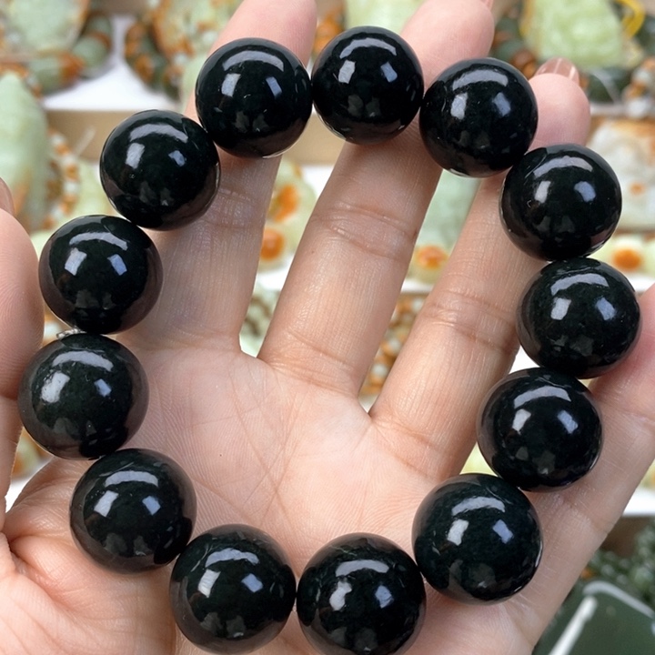 【闪购商品】透闪石质玉手串未镶嵌