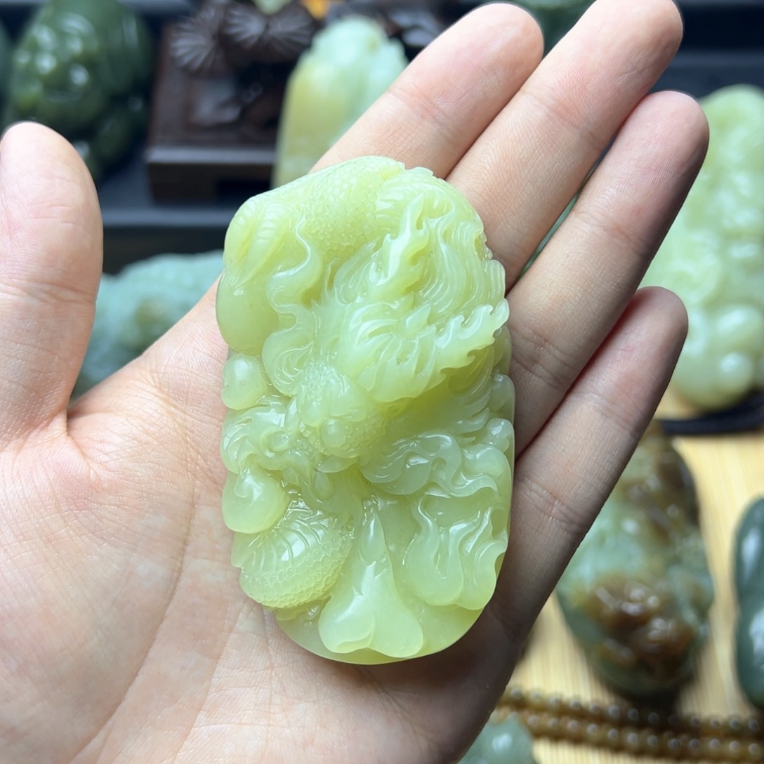 和田玉把件未镶嵌用****8