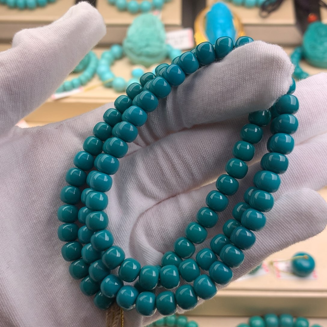 未镶嵌绿松石珠宝奇石阿**。