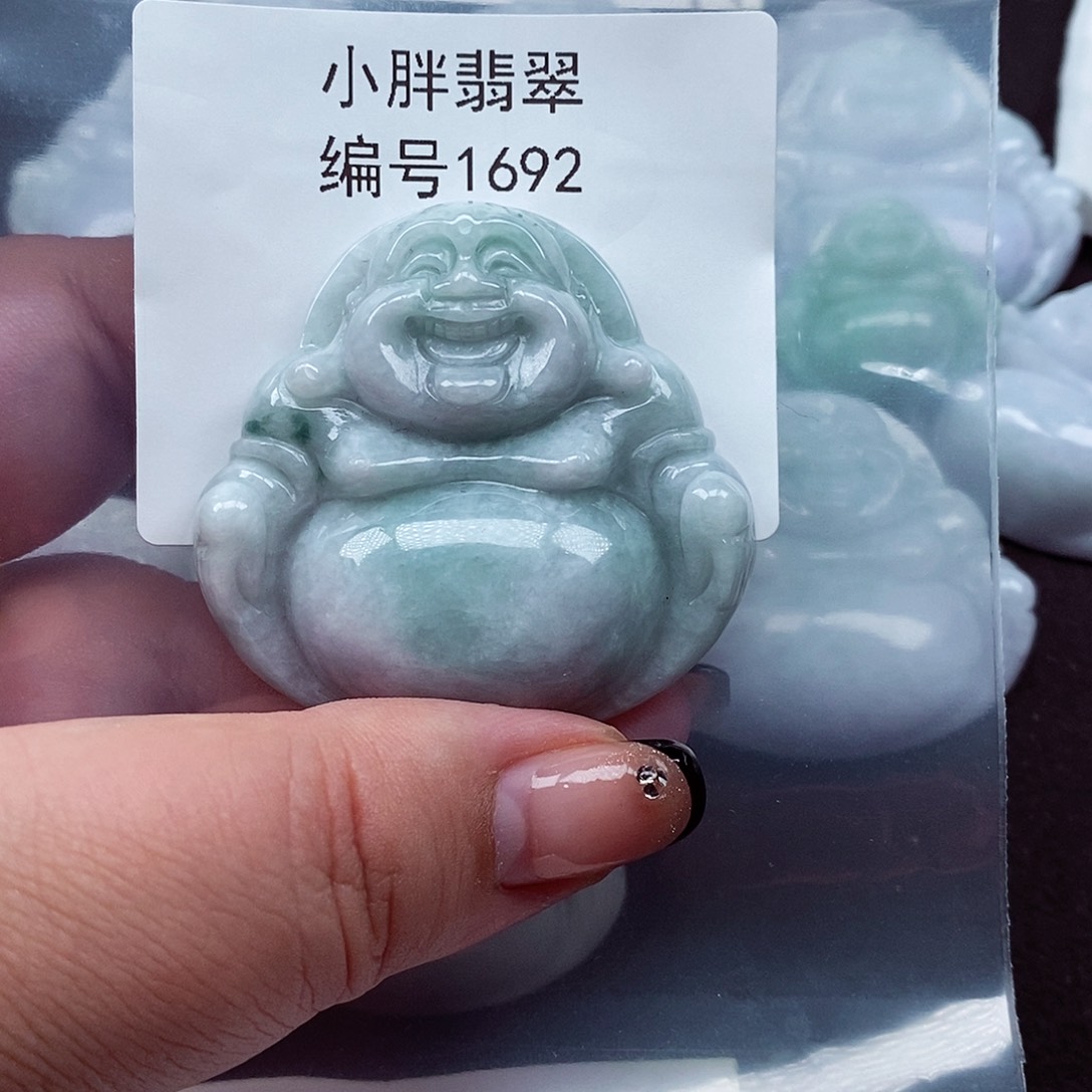 翡翠未镶嵌颈饰天然A货翡翠1692