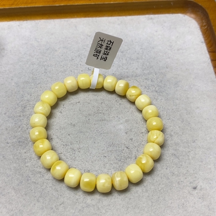 蜜蜡未镶嵌裸石串