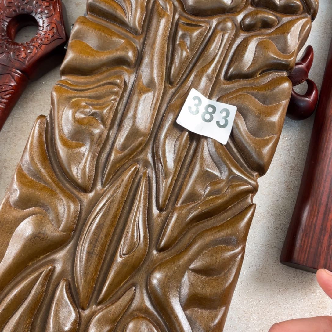 非洲紫檀（红花梨）E****y编号383玄重尺重蚁木