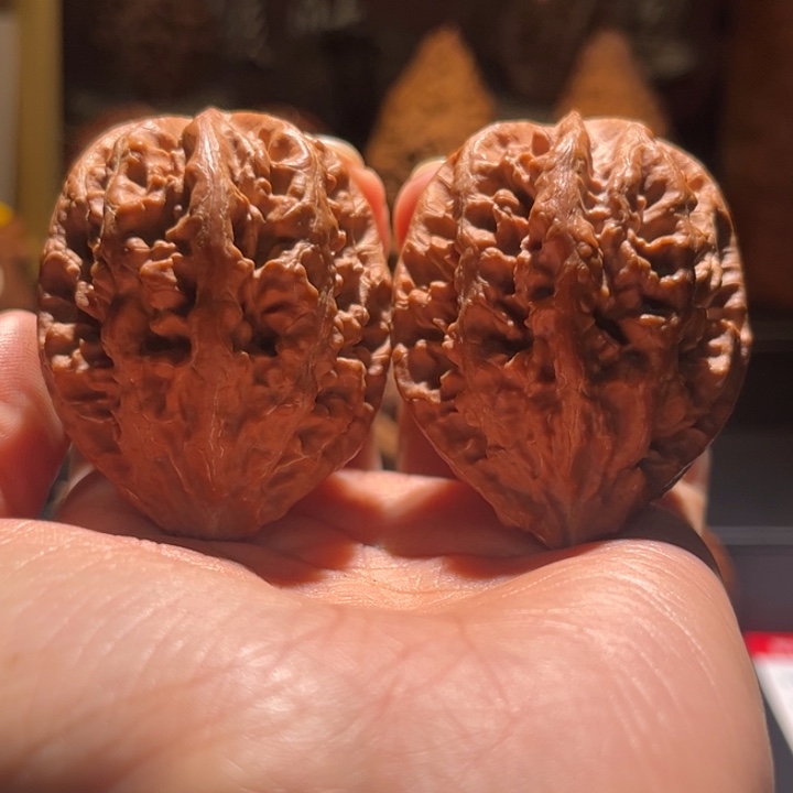 阔***虎吊坠文玩核桃虎头51