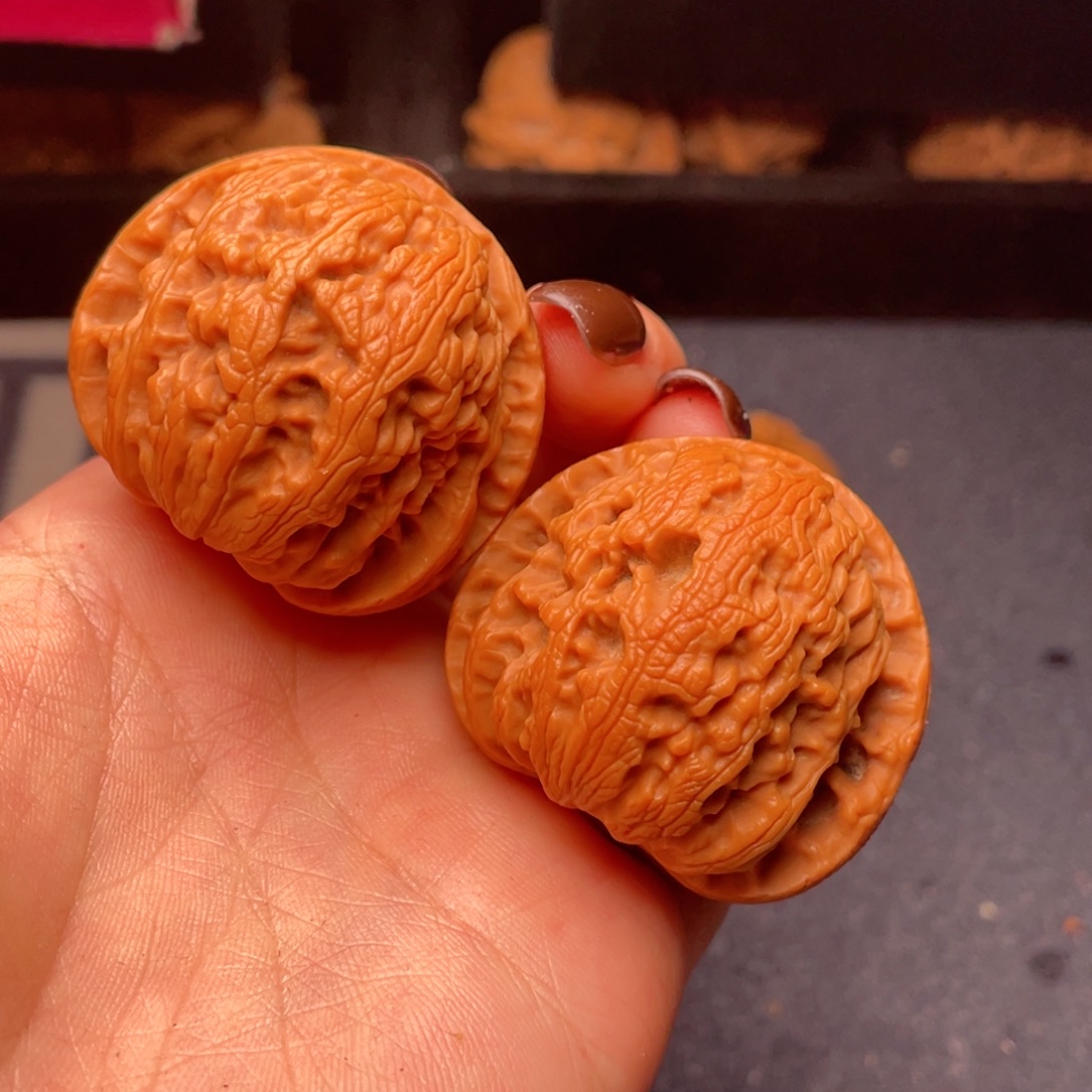 桃核吊坠秦岭核桃44