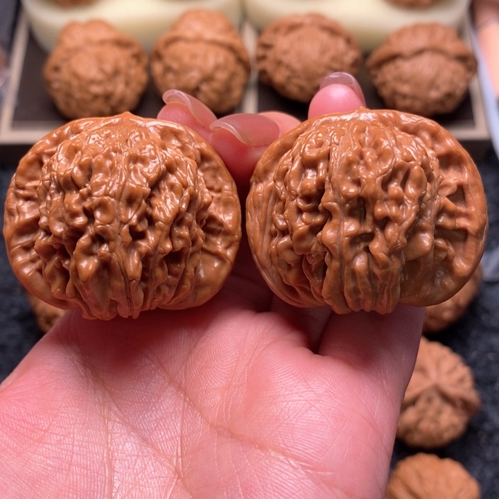 文玩核桃把件精品四座楼42