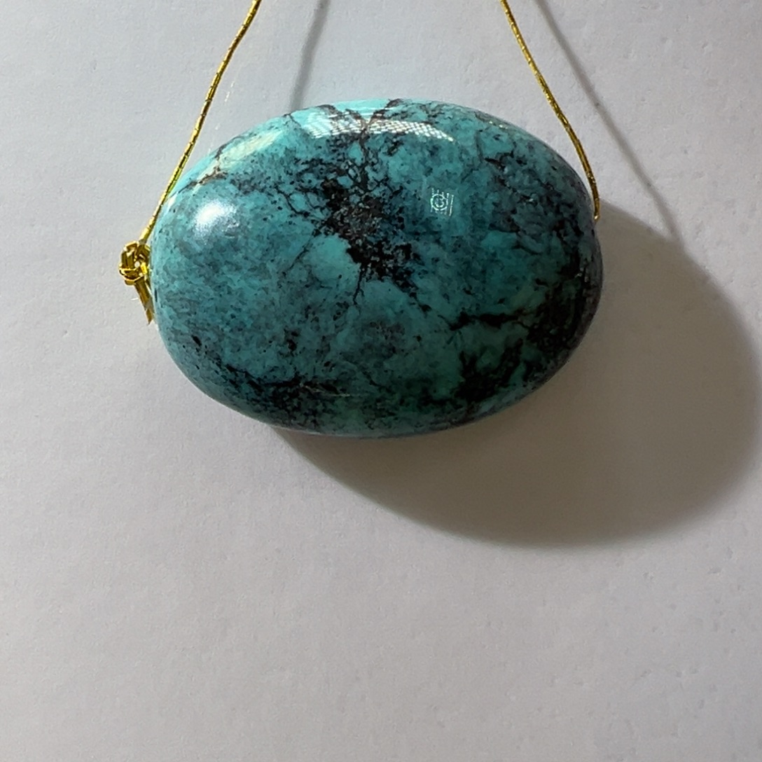 绿松石未镶嵌挂件