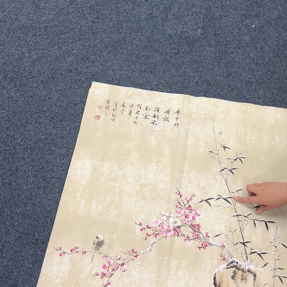 国画纯手绘字画作品