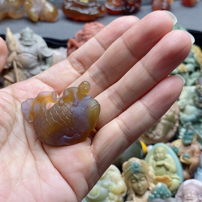 【闪购商品】未镶嵌吊坠定制玛瑙