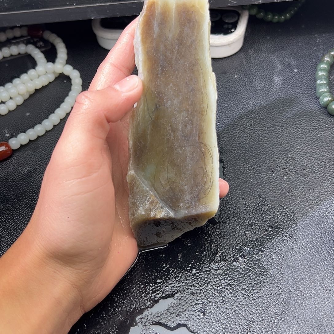 和田玉（糖玉）未镶嵌车挂