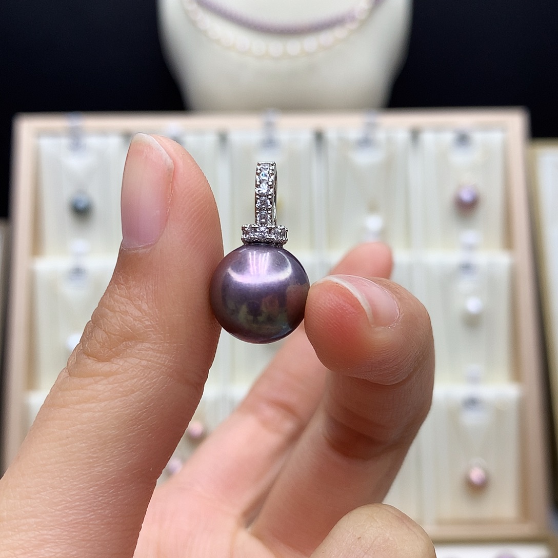 合金淡水珍珠颈饰